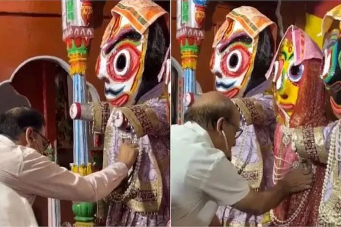 স্টেথোস্কোপে জগন্নাথ দেবের স্বাস্থ্য পরীক্ষা, ভারতের উত্তরপ্রদেশের মন্দিরের ভিডিও ভাইরাল